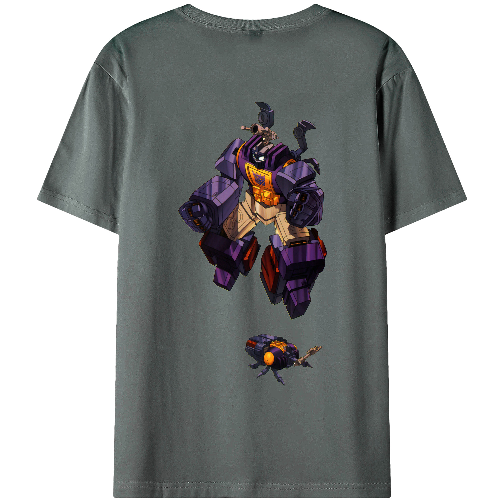 （画像用）  綿100％ メンズ半袖Tシャツ（バックプリント） 通気性